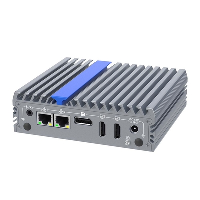 Compacto Mini Pc J3710 Quad Core 6 USB Triple Display 2 Ethernet Industrial Mini Pc