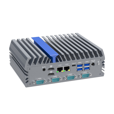 Intel 12th Gen Fanless System Alder Lake N100 PC Industrial com 6 Com Rs232