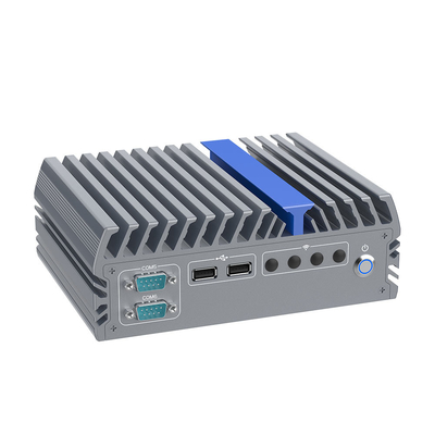 Intel N100 Rugged Industrial PC 6 USB 6 COM Computador montado na parede
