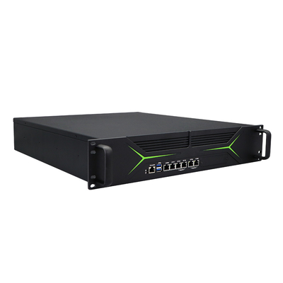 4 portas ópticas ou 4 portas de rede 2U Dual Ram Slot Rackmount Servidores