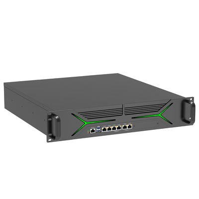 2U Form Factors Rack Server com 90 - 265v Ac Input Supply de energia redundante