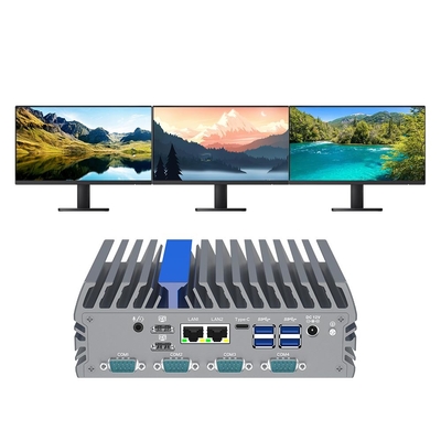 Embedded Industrial Edge Computing 6 Rs232 Com Mini Box Computador