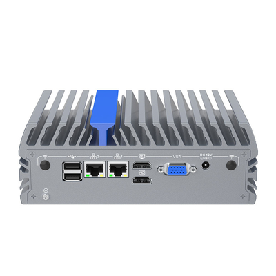 Mini Fanless Box Computer com 4 núcleos e processador Intel N100