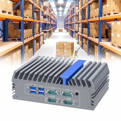 Dual Lan Fanless Mini Computer N100 Sincrônico Assíncrono Triple Display