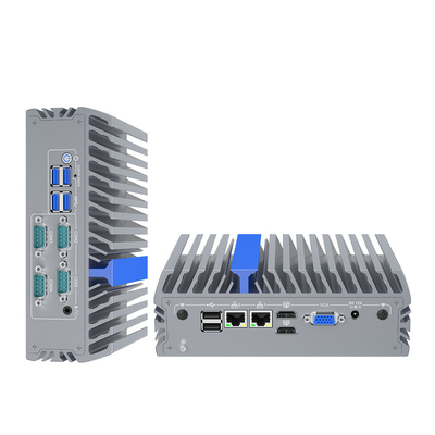 2 Ethernet 4 USB 2 COM DDR4 Linux 12a Geração N100 Mini Desktop PC