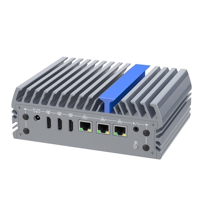 Computador industrial sem ventilador 12o Intel Core I7 Mini PC sem ventilador