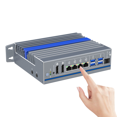 Roteador Soft sem ventilador Intel I5-1235u Ddr5 M.2 Ssd 4 Port Lan Mini PC