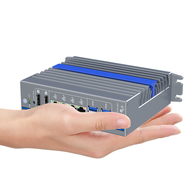 Livro Tipo 4 Ethernet Portos Mini Pc I7-1255u Ten Core 12v Pequeno Computador