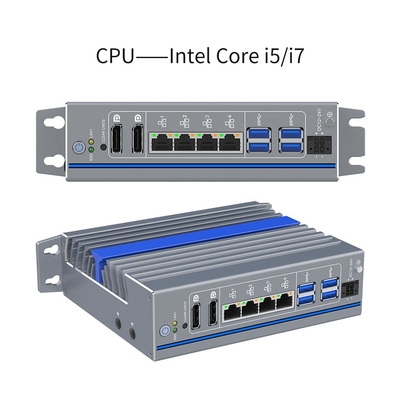 12a Geração Intel Embedded PC Rugged Industrial PC com Wi-Fi Ethernet