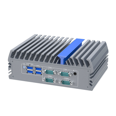 Mini PC Industrial J6412 Dual Lan DDR4 Ram M.2 SSD Fanelss Mini Computer Watchdog para Sistema POS