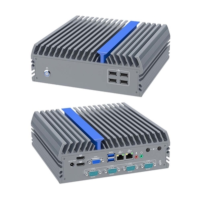 Mini PC Industrial sem ventilador 12a geração Intel Core I5 12500t Seis Core Embedded PC