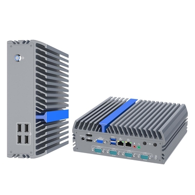 PC industrial robusto Dual Gigabit LAN PC incorporado com até 64 GB de memória