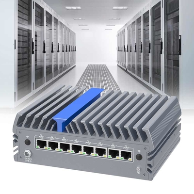 Dual DDR5 M.2 SSD 1 RJ45 COM Firewall 8 Portos de rede Gigabit