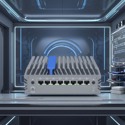 Firewall PC 6 Lan Portes Mini PC Firewall Router Pfsense sem ventilador