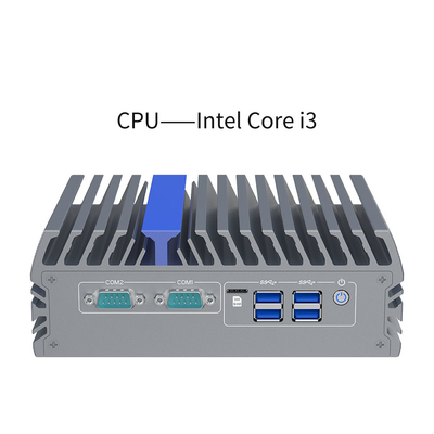 Industrial Box PC i3 1215U12th Gen Performance Triple 4K HDM para automação