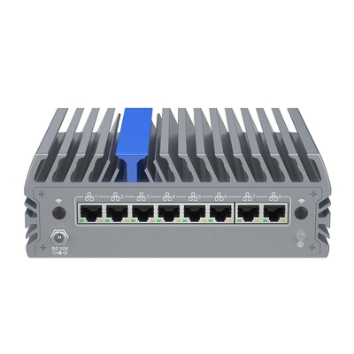 14a geração Ultra 7 155U Segurança de rede 8 LAN Firewall Appliance e Opcional 9-36V Wide-voltage Module