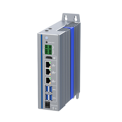 Tipo de livro PC Industrial 12a geração Intel Alder Lake-N N100 Mini PC com 3 Intel Ethernet