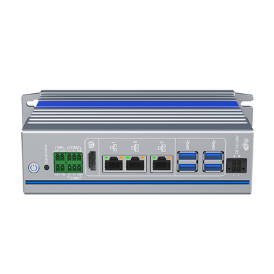 Fanless Box PC 12th Gen N100 Mini PC Windows 11 Com 2 RS485 COM