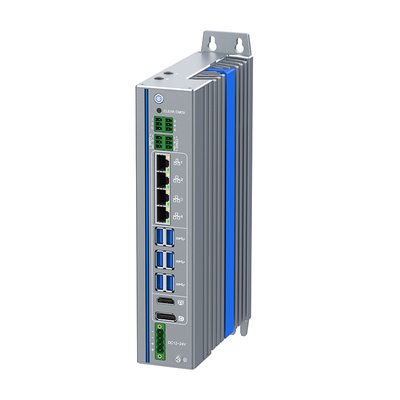 DC 12V-24V Mini PC sem ventilador Intel 12a 13a 14a geração Core I3 I5 I7 Processador de desktop Mini Box PC para IOT