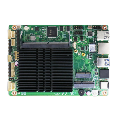 Self-service 3.5 Inch N5095 Industrial Control Computer Motherboard Ddr4 com 2 portas COM e 8×USB2.0