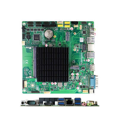 Automatização Industrial Triple Display Fanless Mini Itx Motherboard com gráficos Intel UHD e 10 portas USB