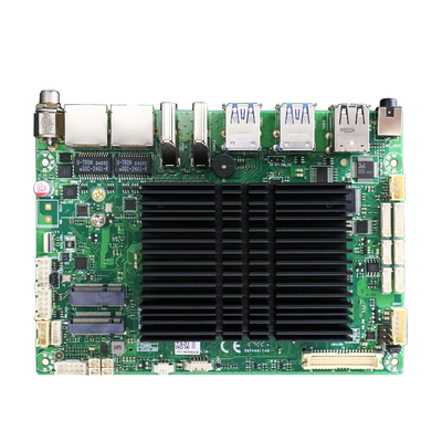 Intel Celeron J6412 processador integrado placa-mãe industrial com 1 X SO-DIMM DDR4 memória e Wake On Lan suporte