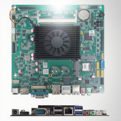 170 x 170 mm placa-mãe industrial incorporada com armazenamento duplo e WiFi