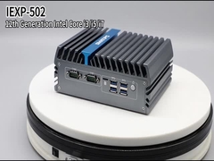 IEXP-502 Computador Industrial Sem Ventilador 12o Intel Core I7 Mini PC Sem Ventilador